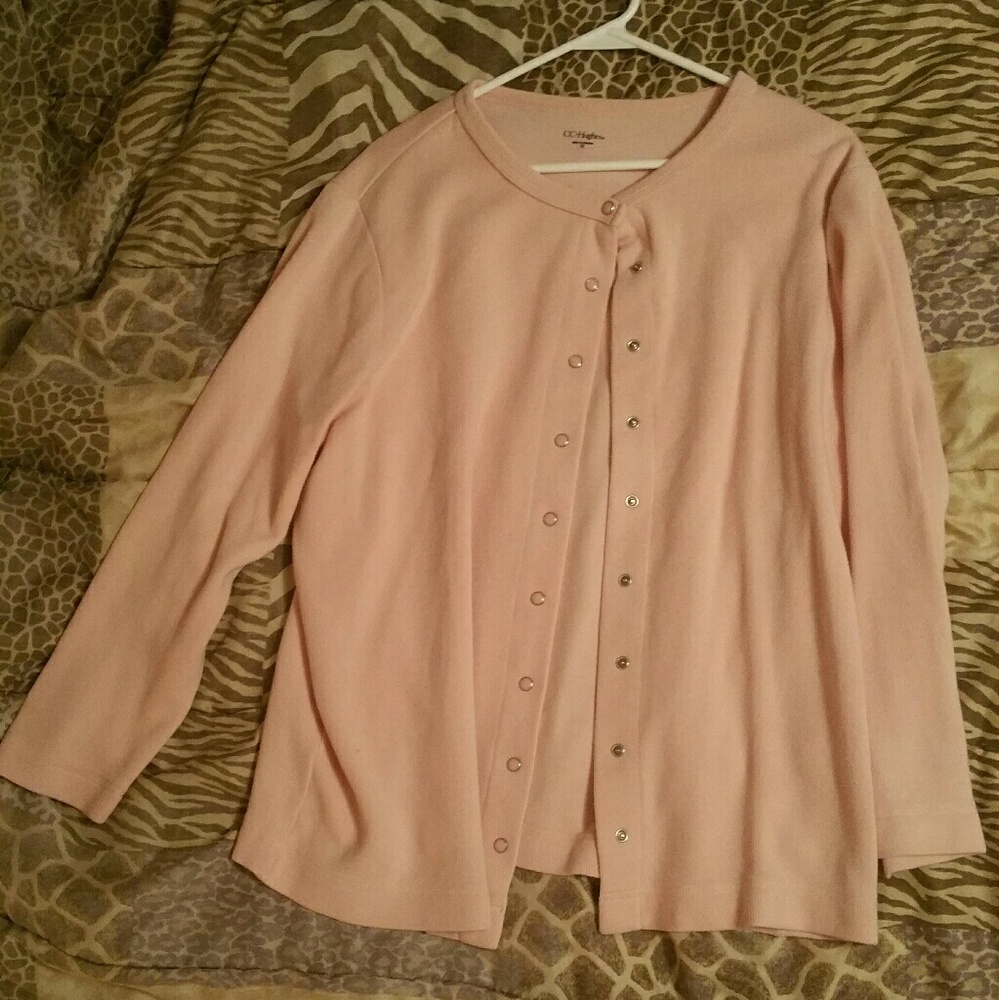 Peachy cardigan